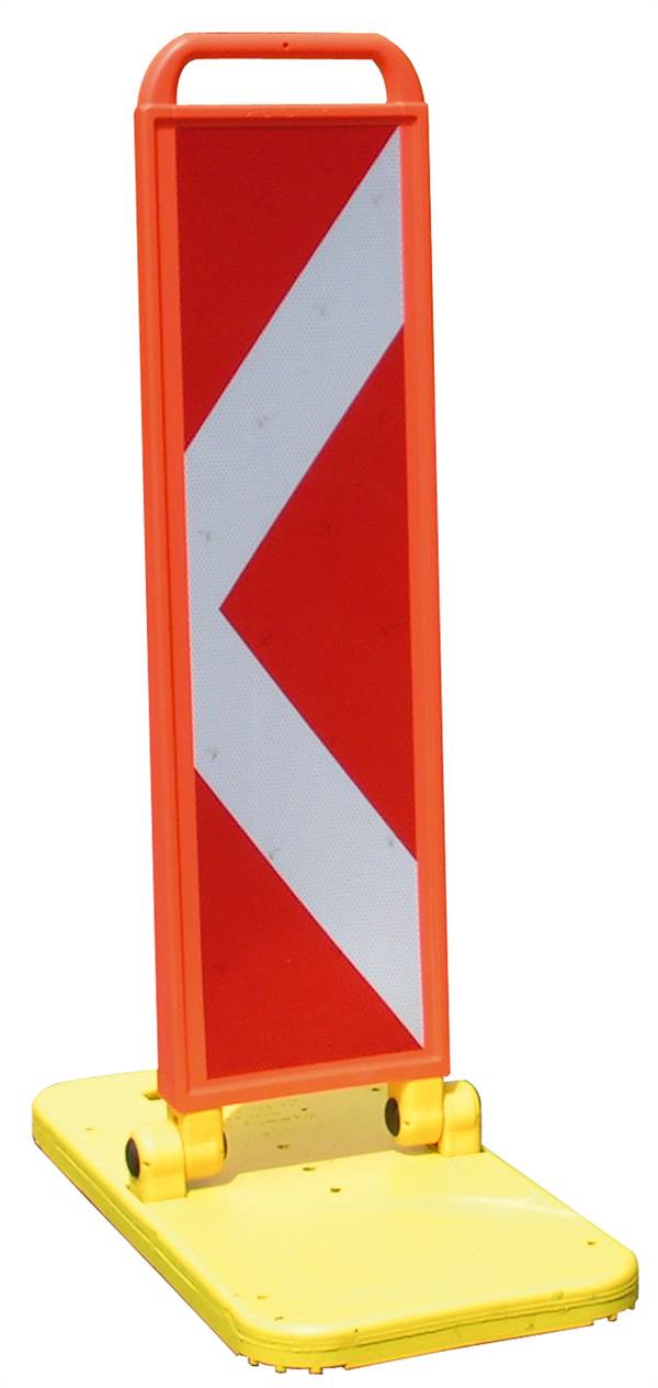 Preklopna opozorilna tabla desno/levo usmerjanje Senčna folija RA2, Z25407KSNRL