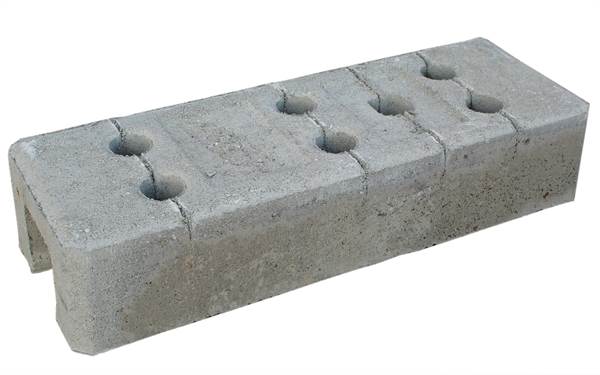 Betonski podstavek za mobilno ograjo 620x220x130mm 40kos/pal, Z2729040