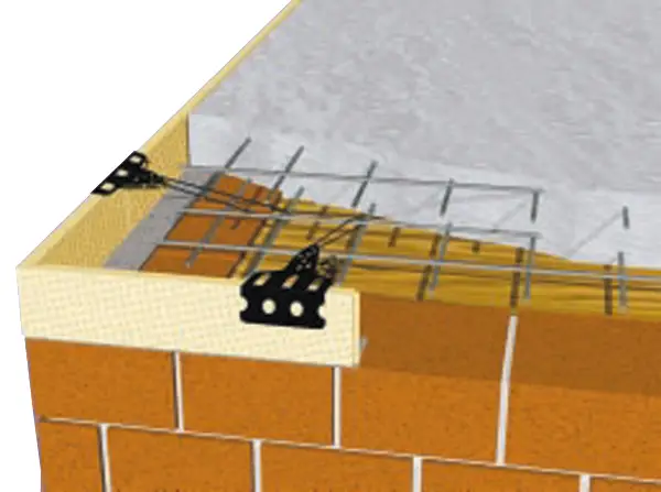 Fiksirna sponka za opaž XPS pakirano po 50 kosov/vreča, Z30120