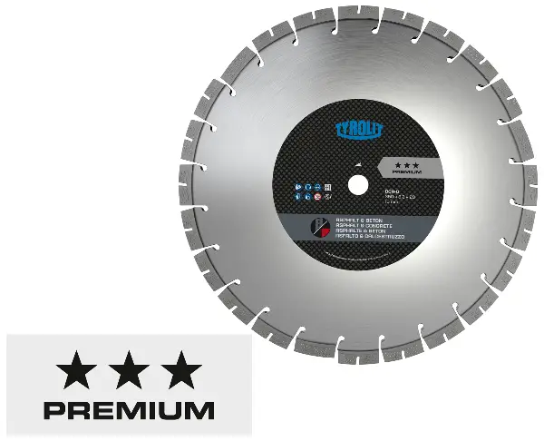 Diamantsägeblatt Asphalt + Frischbeton C73SW U3-10 300x2,6x20mm DCA+C TYROLIT, Z34472010