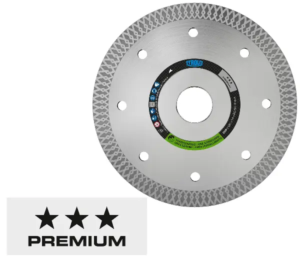 Diamantna rezalna plošča 1A1R keramika-granitogres 125x1,4x22,23mm DCP TYROLIT, Z34529153