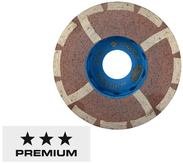 Lončasta dia. plošča STHD 125x18x22,23 DGU ravna ploskev TYROLIT, Z348387