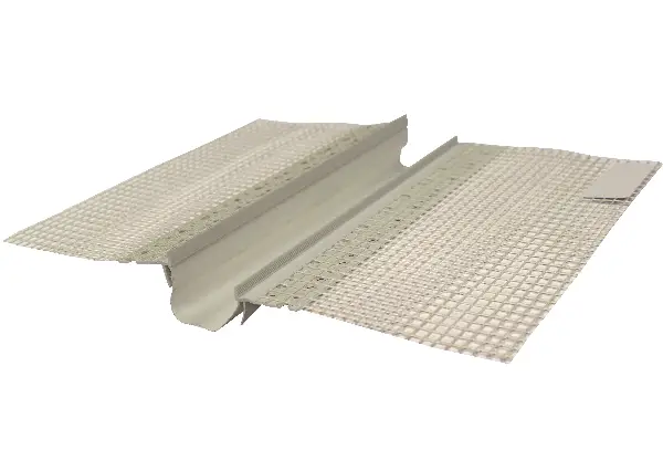 Dilatacijski profil tip II za ravne površine z mrežo in belim trakom 2,50m/palica P25, Z4044X