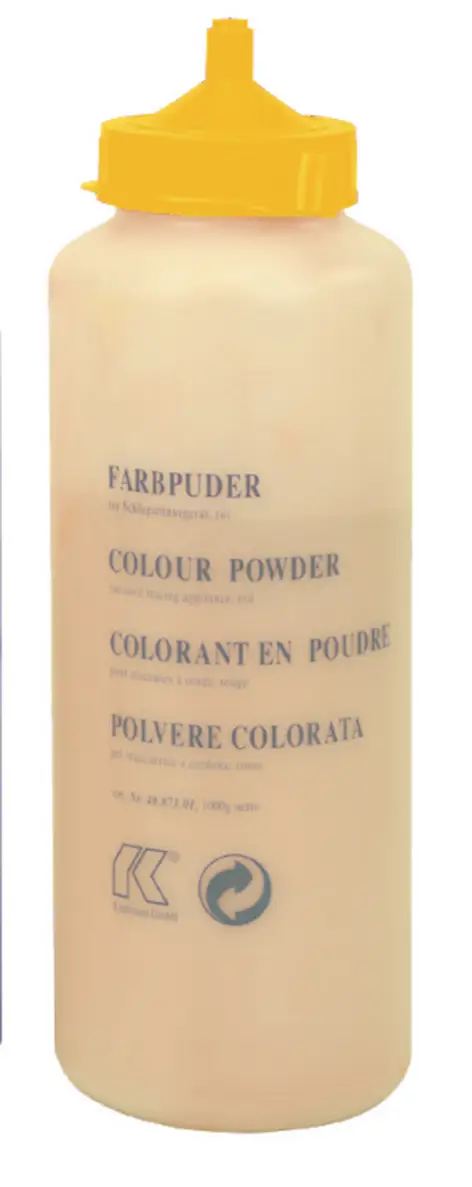 Barvni prah rumen 400g v plastenki P6, Z4087104