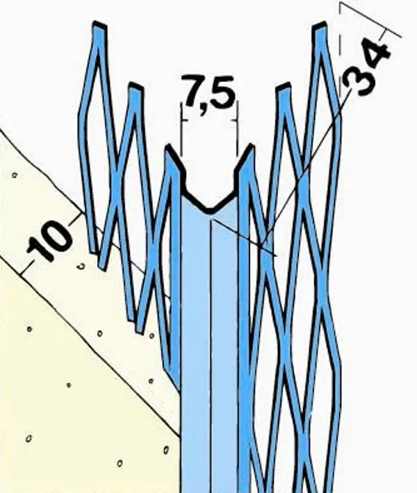 Kotni ometni profil 10077 dolžina 1,60 1vez=40,00 m P25, Z4100716