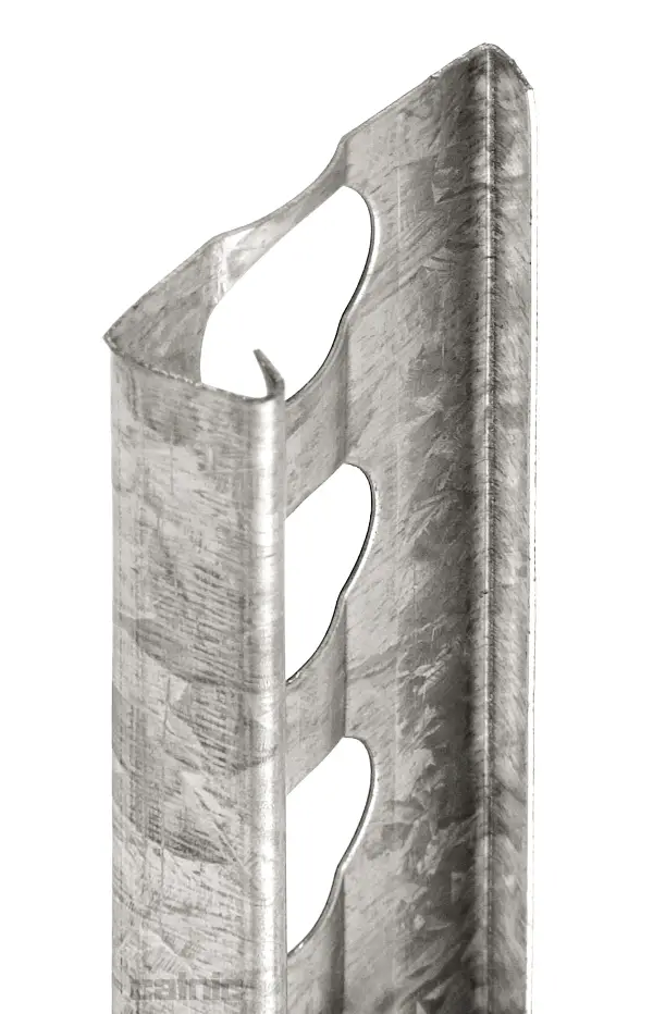 Zaključni ometni profil 9mm 3,00m/palica 25pal/vez 144vez/pal, Z41211300LO