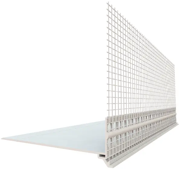 Podstavni cokel profil PVC 100mm 2,0m/palica 10pal./kart 30kart/pal, Z4210000014