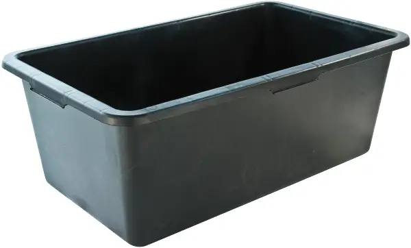 Korito za malto črno 90 litrov 90kosov/paleta, Z4514