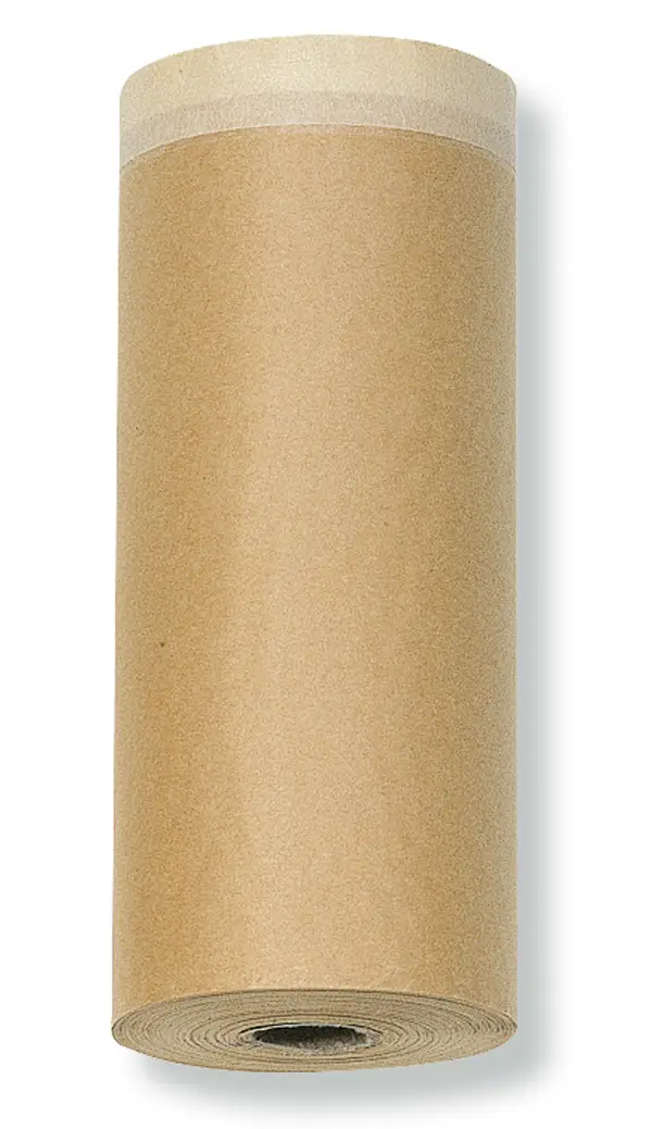 Krep lepilni trak+papirna zavesa COVERMASQ 18cmx20m 60rol/kart. 40kart/pal., Z45842LO