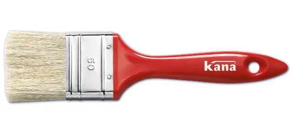 Ploščati čopič Kana 50mm, trdota 6, mešane ščetine, PVC ročaj P12, Z462850-411