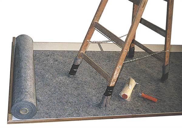 Abdeckvlies mit Folie 1m x 50m / 180g rutschfest 20Roll/Pal, Z470011X