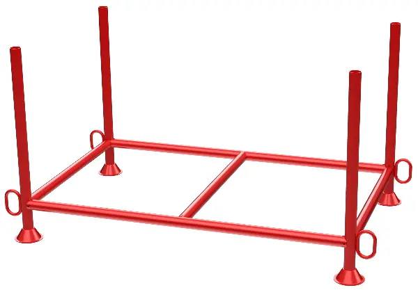 Stojalo za skladanje Euro 153x97x84cm lakirano, Z4811720