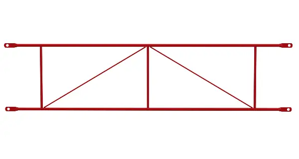 Dvojna ograja 2,50m pocinkana 32GV, Z481320