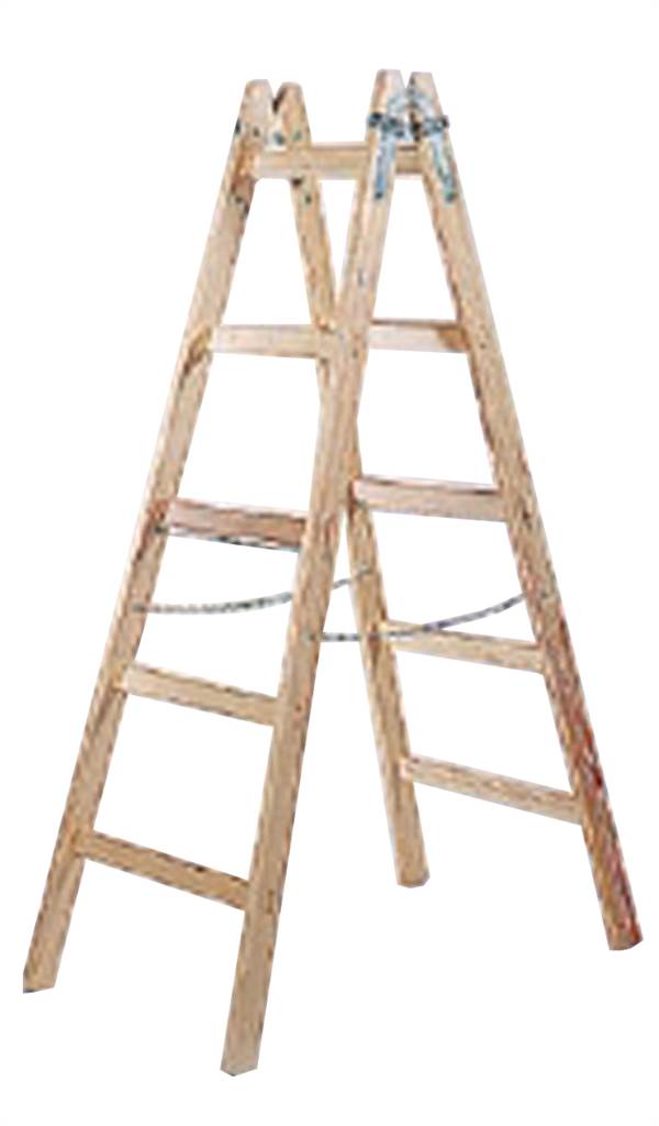 Lesena lestev 4 prečne letve 1,36x0,50x0,13m ÖNORM EN 131, Z4