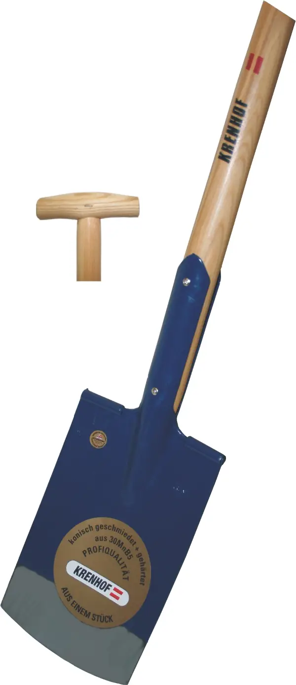 Zasadilna lopata KRENHOF s T-ročajem 18x29 1,50kg kovana iz enega kosa, Z506SD5