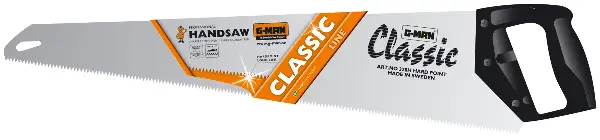 Ročna žaga CLASSIC 450mm univerzalni zobci U7 P10, Z5210503