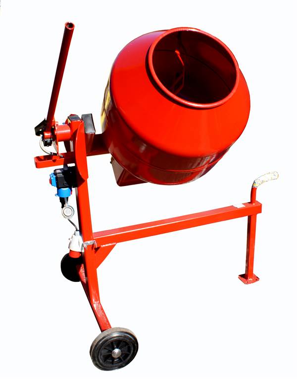 Mešalec betona D100CL "Allround" 230/400V/0,75kW 160l 27 O/min, 101kg, Z52582LO