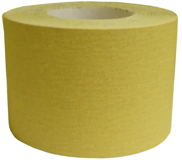 Schleifpapier gelb Körnung 100 115mm 50lfm/Rolle, Z542C7100LO