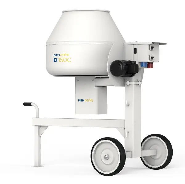 Mešalec betona DIEM D150C "Universal" 230/400V/0,9kW 260l 27 O/min, Z55371