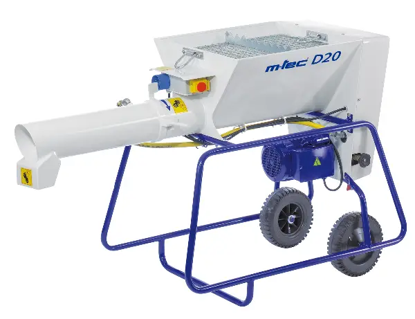 Pretočni mešalec D20 - 400V/2,2kW z mešalno cevjo za estrihe M-TEC, Z562135