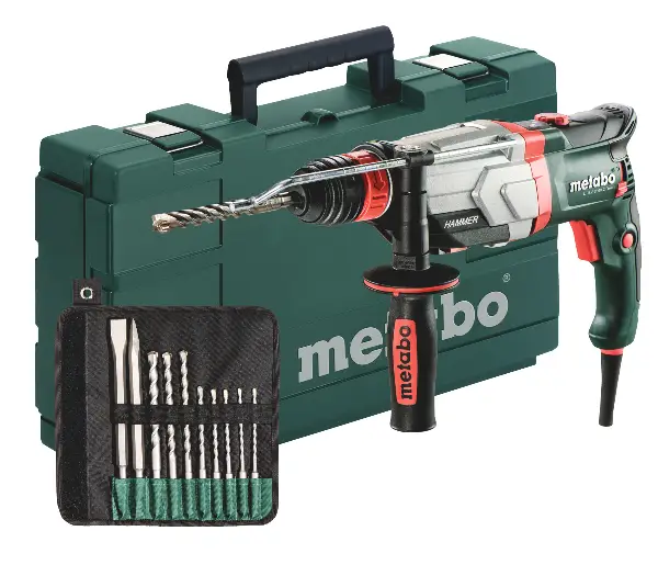 Vrtalno udarno kladivo METABO UHEV2860-2 Quick SET 1100W vklj. vrtalni/sekalni set, Z600713510