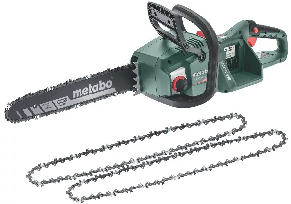 Akku-Kettensäge METABO MS 36-18 LTX BL 40 2x18V LiHD mit 2 Sägeketten ohne Akku, Z601613850