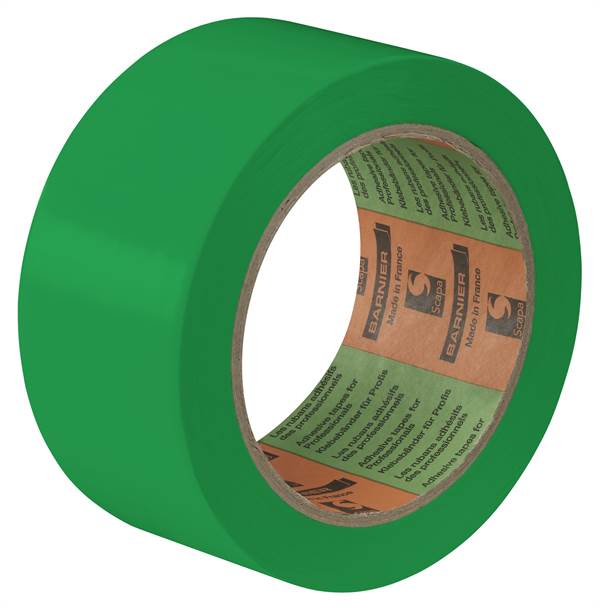 Lepilni trak PE BARNIER® zelen 50mm x 33m P36, Z609850