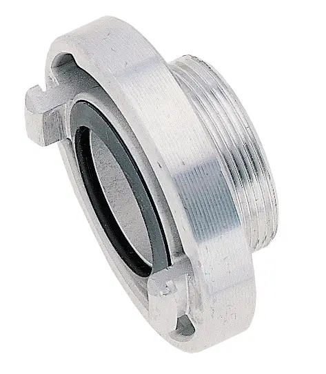 Fiksna spojka C/52 Aluminij z zunanjim navojem 2" tesnilni obroči iz perbunana, Z656101