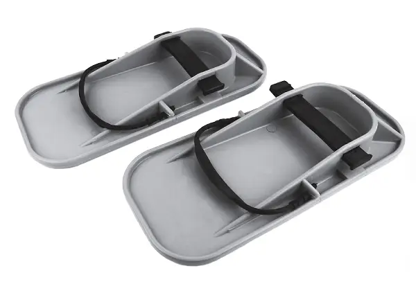 Gladilni čevelj plastičen, siv, težka izvedba P5, Z65925