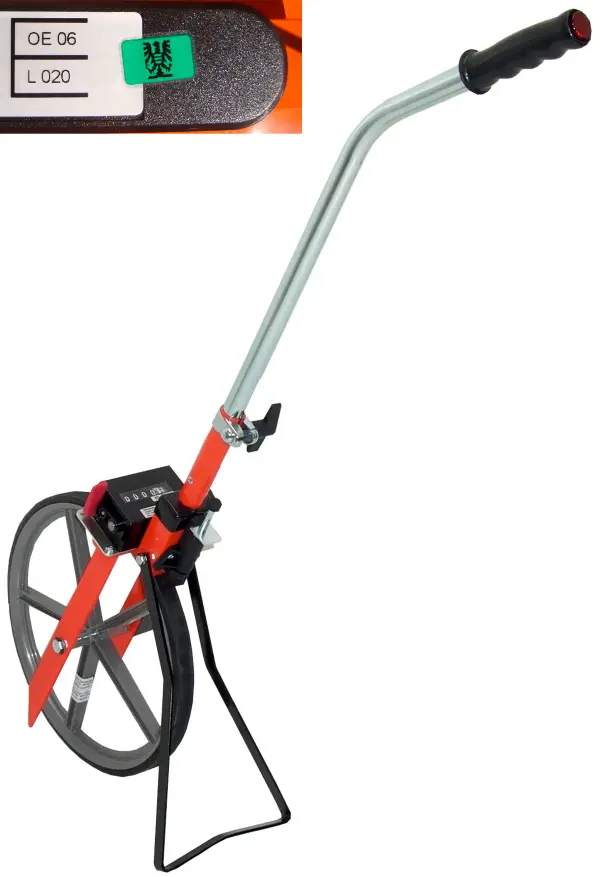 Merilno kolo Rolltacho s kolesom z naperki, umerjeno, z naslonom, Z6926002GE