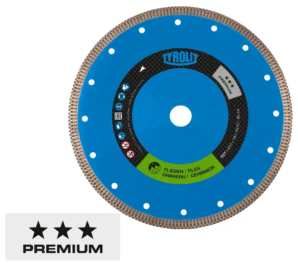 Diamantna rezalna plošča za ploščice 1A1R 230x2,0x22,23mm DCT TYROLIT, Z75869