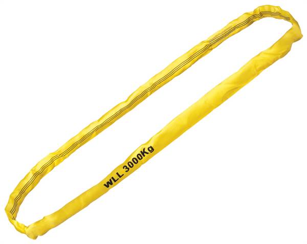 Tovorna okrogla zanka PEWAG RS 3000kg, rumen, L=1,0m, obseg 2m, P20, Z845242M