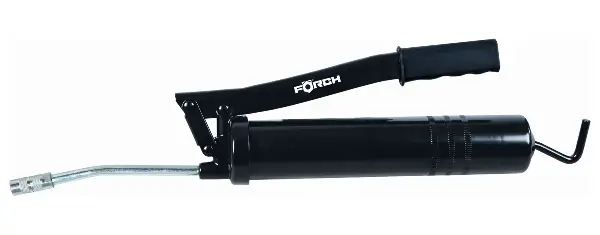 Tlačilka za mast z ročnim vzvodom, kovinska izvedba, upognjena iztisna cev, Z880503