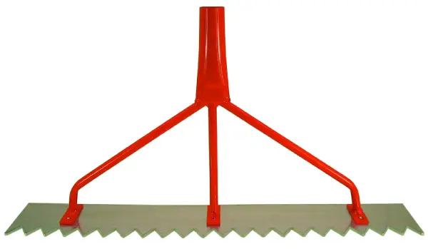 Grablje za beton Alu 60cm, brez ročaja, Z90113