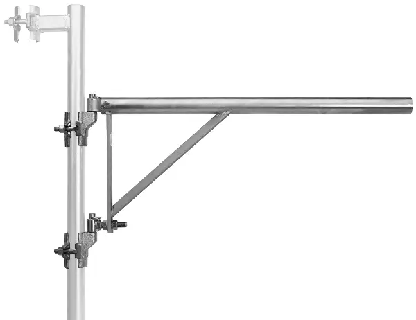 Vrtljiva roka za montažo dvigala IORI DM200I in dve spojki, ZB2