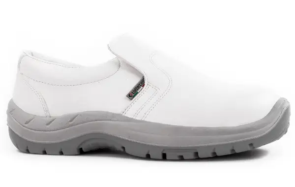 Zaščitni čevelj PLUTONE, bel, nizek, EN ISO 20345:2011 S2 SRC, vel. 41, ZCE1141