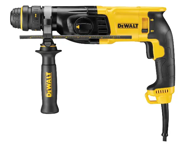 Vrtalno in udarno kladivo DEWALT® D25134K 800W SDS-Plus, vključno z vpenjalno glavo, ZD25134K-QS