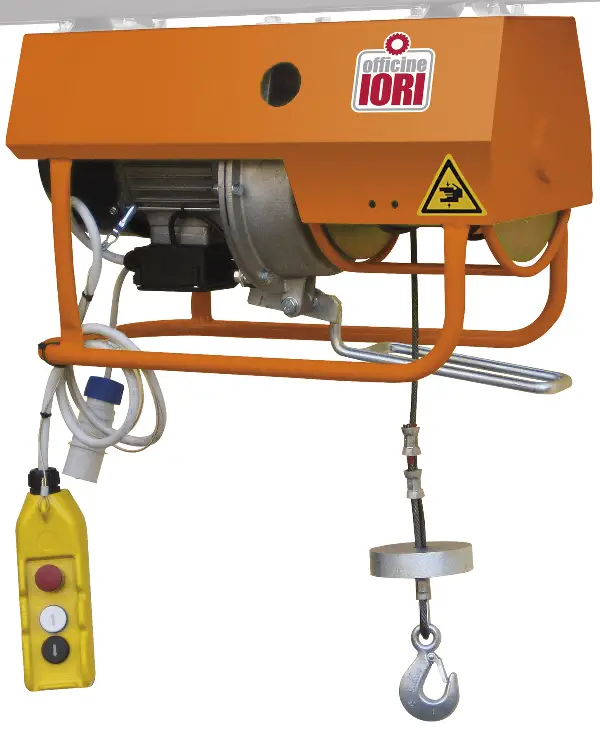 Hebeaufzug IORI DT500 400V 500kg Tragkraft 25m Seillänge, ZDT500MAX