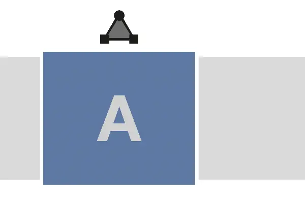 Transportna košara "A" GEDA 500Z/ZP 2, 1,6x1,4x1,1/1,8m, 1 nakladalni preklop, 1 razkladni preklop, ZG1043