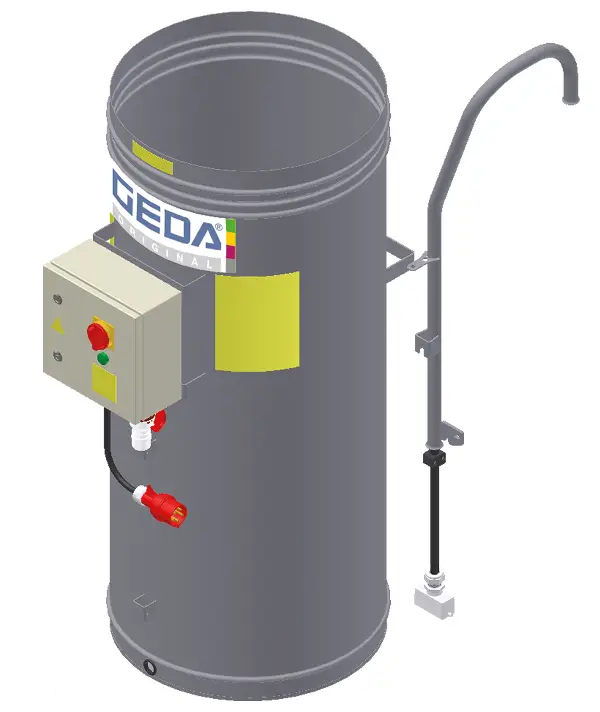 Lonec z vlečnim kablom za 50m transportne višine GEDA 500Z/ZP 2, ZG1088