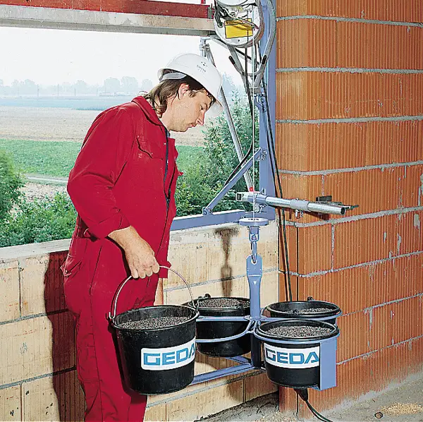 Nosilec GEDA za 4 vedra (okrogla/ovalna), ZG1811