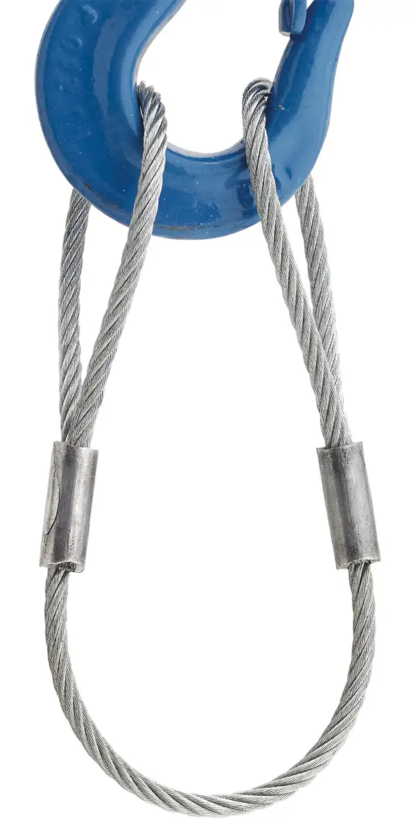 Jeklena vrv z obešali premera 5mm, 35cm dolga za GEDA Mini/Maxi, ZG3066