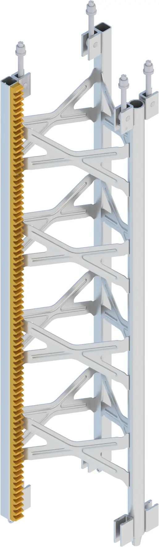 Jekleni steber GEDA UNI-X-MAST 1,5m, pocinkan, za GEDA 500Z, 500Z/ZP 2, ZG3350