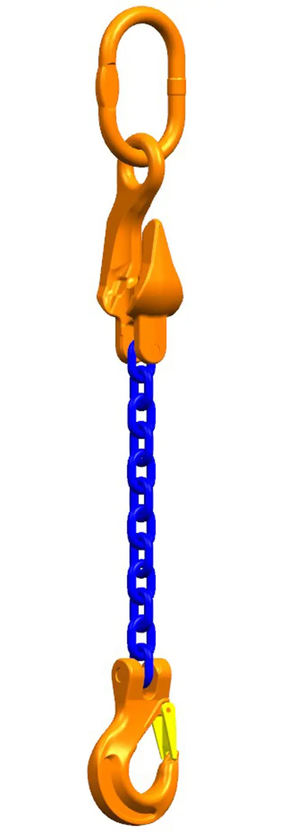 Verižno obešalo PEWAG WIN 1-delno 2,0m, veriga p=10mm, 4000kg, možnost skrajšave, ZKG83202