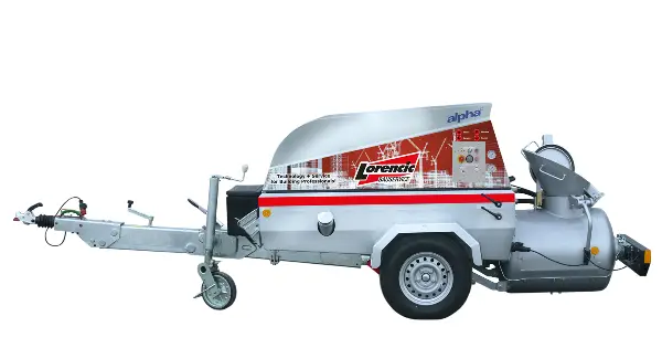 Stroj za estrih BMS ALPHA E63 PLUS Standard silosno krmiljenje BAUMIT W/NÖ 2 pokrova, ZLO11AE63SILST