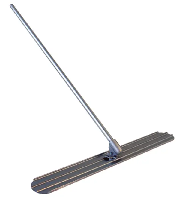Letev za glajenje betona BARIKELL 1524x203mm z ročajem 1,8m, ZMT14030C
