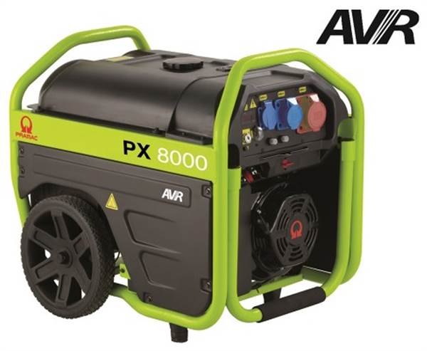 Elektro agregat/bencin PRAMAC PX 8000 T, 5,0kVA/230-400V, ZPX8000T