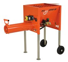 Pretočni mešalec PFT LOTUS XS 1,3kW/230V, posebno mešalno vreteno, izlivnik za malto, Z00246057
