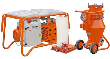 Transportna naprava PFT SILOMAT TRANS PLUS 105 5,5kW z vpihovalnim pokrovom, Z00655336SET
