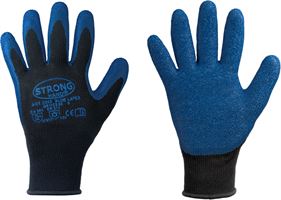 Rokavice skrčen-Lateks BLUE LATEX EN388+EN511, črno/modre, vel. 11, P120, Z024311